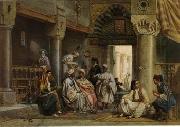 unknow artist Arab or Arabic people and life. Orientalism oil paintings  425